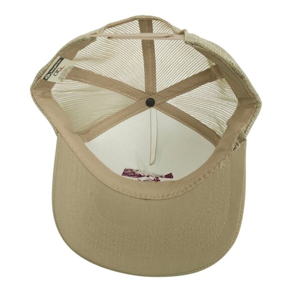 Action Transport Embroidered Logo Mesh Snapback Cap Trucker Baseball Hat - Picture 5 of 14